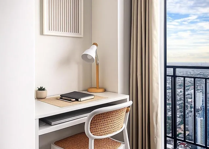 Japandi Retreat In Air Residences Makati * Manila